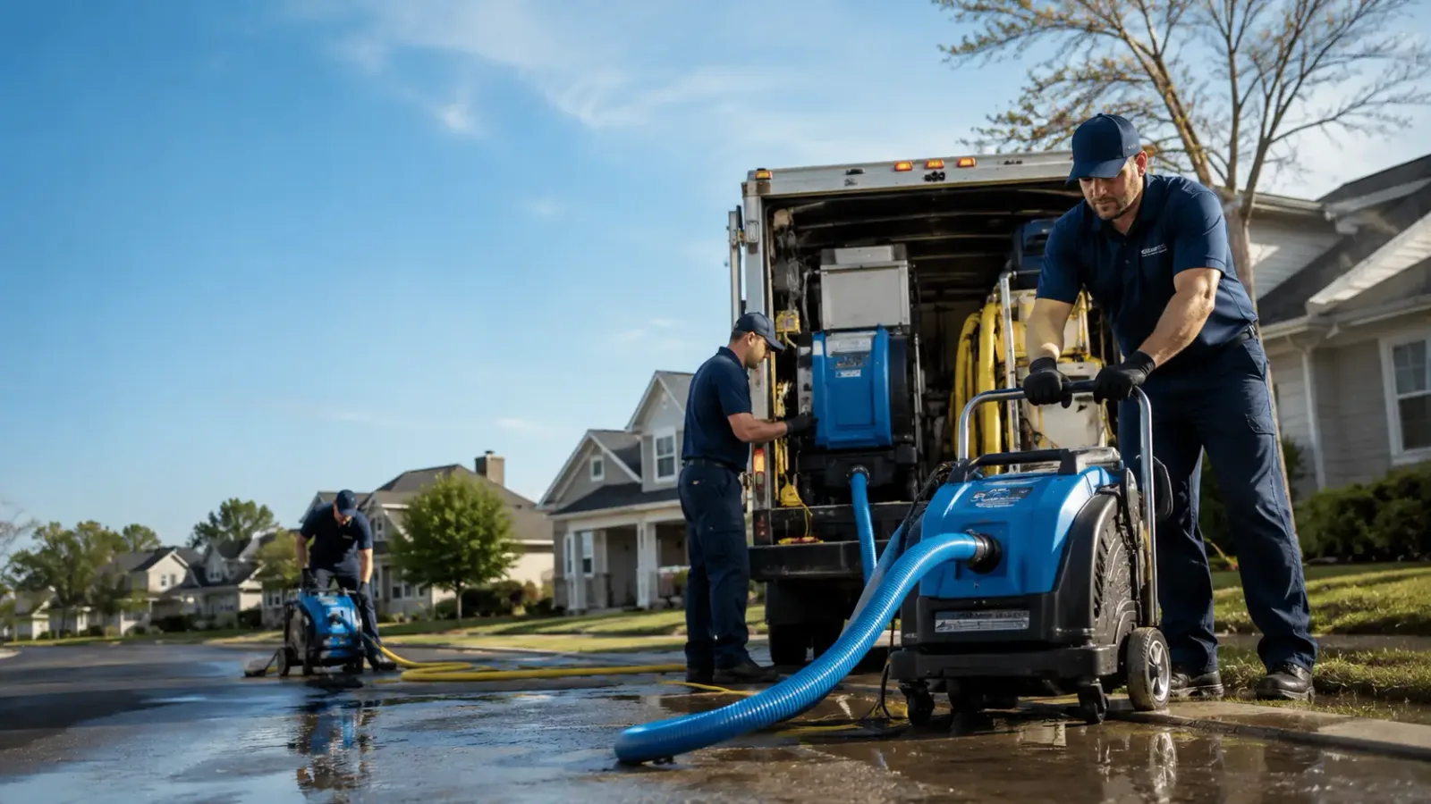 Flood Damage Cleanup in Erbacon, WV